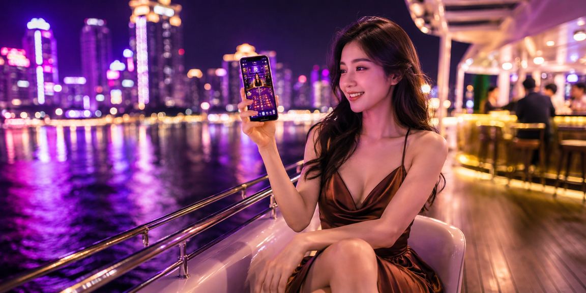 Cảnh người chơi trải nghiệm Jackpot trên thiết bị di động tại Nha Trang